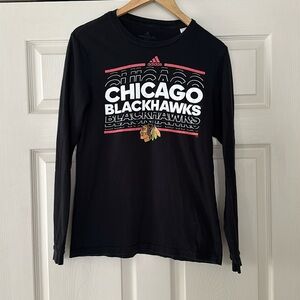 Long Sleeve Chicago Blackhawks Tshirt